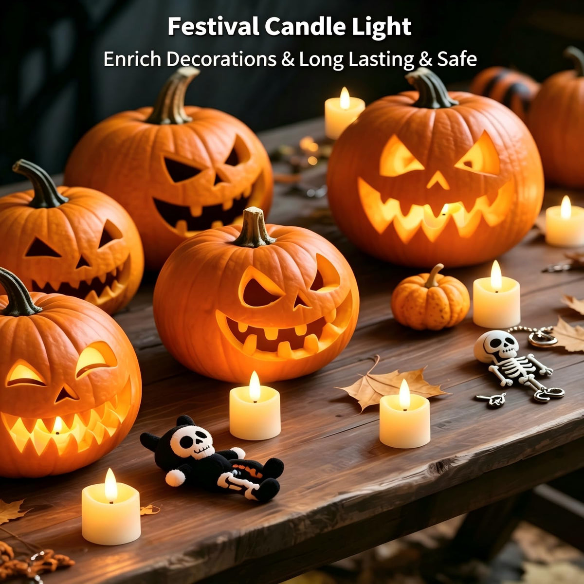Rechargeable Flameless Tea Light Candles with Timer Remote, 1.5"x2.2" Electric Fake Flickering Votive Candles for Aniversary Wedding Centerpiece Table Decor Funeral Halloween Christmas (6 Pack)