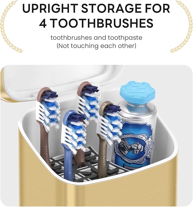 Toothbrush Holder with Cover