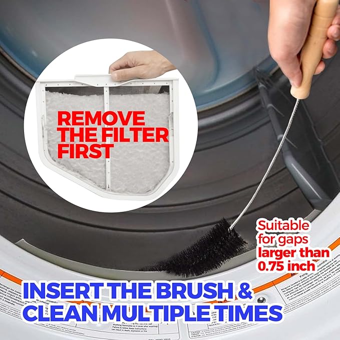 Holikme Dryer Vent Cleaner Kit