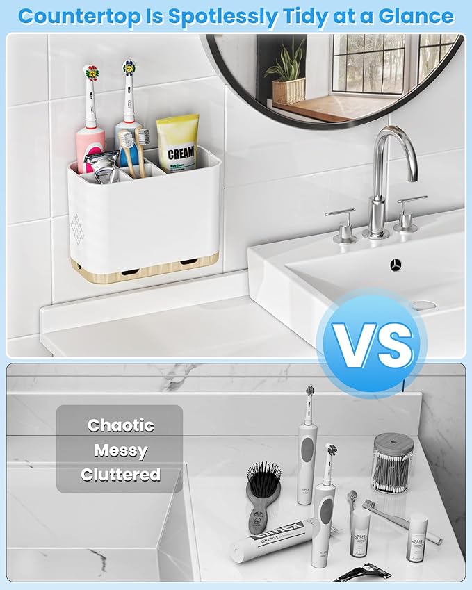Toothbrush and Toothpaste Holders