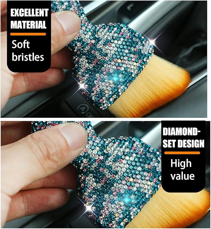 zipelo Auto Interior Dust Brush, Car Detailing Cleaning Brush