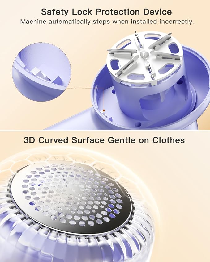 coldSky Rechargeable Fabric Shaver, Lint Shaver