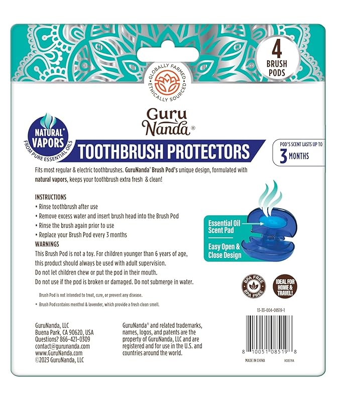 GuruNanda Brush Pods