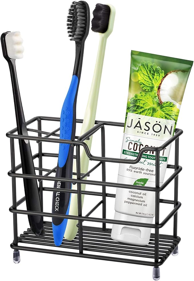 Urbanstrive 304 Stainless Steel Bathroom Toothbrush Holder Toothpaste Holder