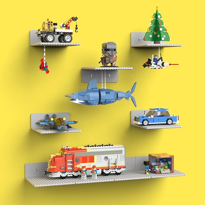 BlissBox 9-Pack Floating Display Shelves