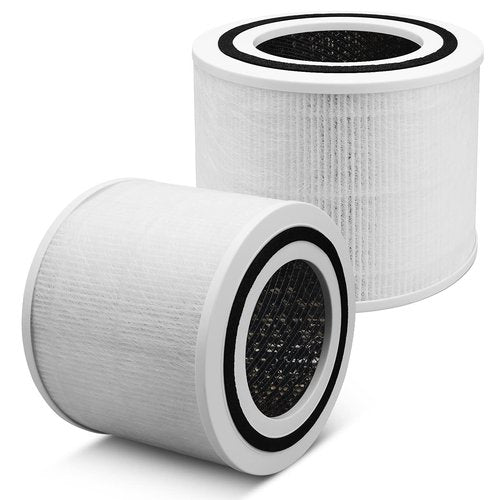 2 Pack Replacement True HEPA Filte for LEVOIT Core P350, Core 300, Core 300S Air Purifier, Odor Eliminator with ARC Formula, H13 Grade 3-in-1 True HEPA Filter Replacement
