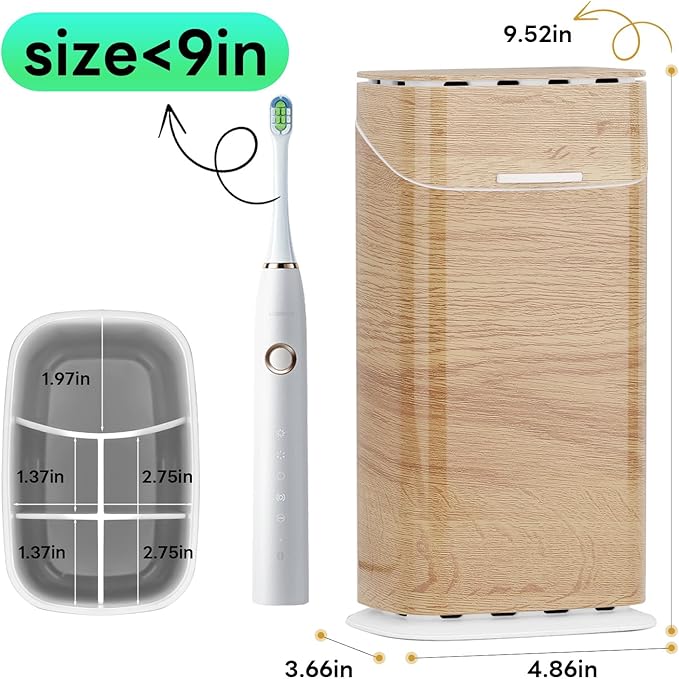 Toothbrush Holders with Cover