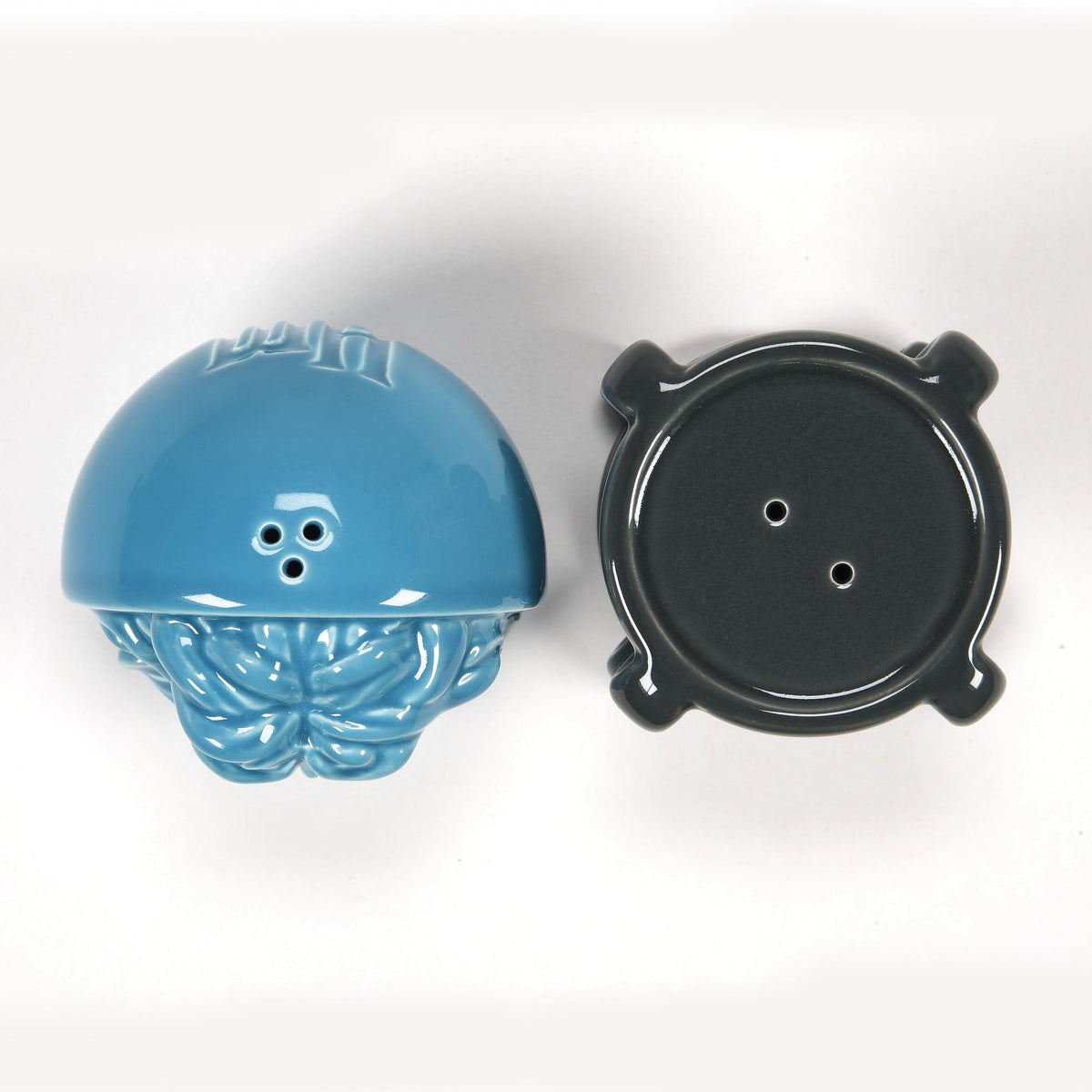 Enesco Disney Ceramics Haunted Mansion Madame Leota Salt and Pepper Shaker Set, 5.23 Inch, Multicolor