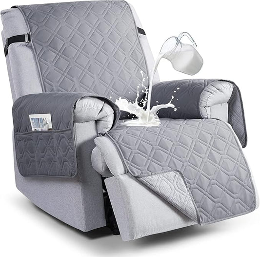 VANSOFY 100% Waterproof Recliner Chair Covers, Recliner Cover Non-Slip Dog