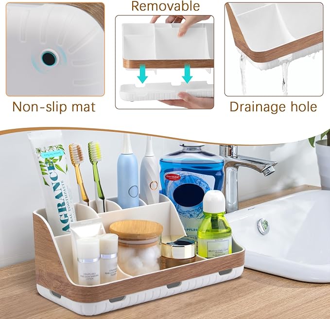 Bathroom Countertop Organizer
