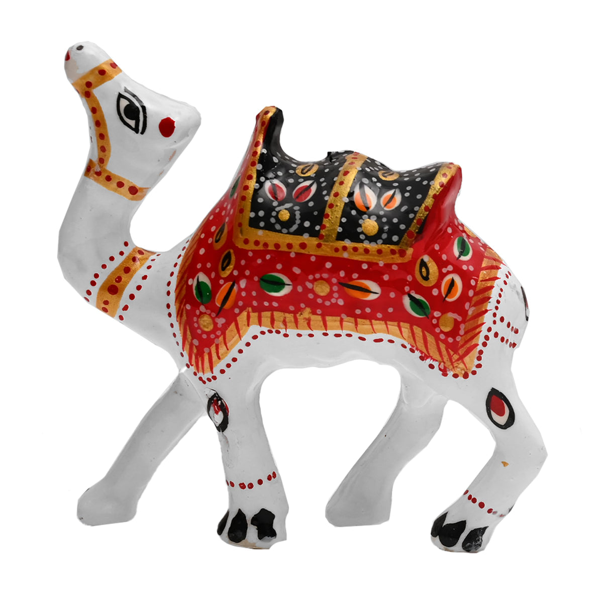 Tarini Gallery Traditional Indian Rajasthani Showpiece Statue Sculpture Figurine Table Home Office Festive Party Decoration Décor & Gifting (Set of 3 Camel)