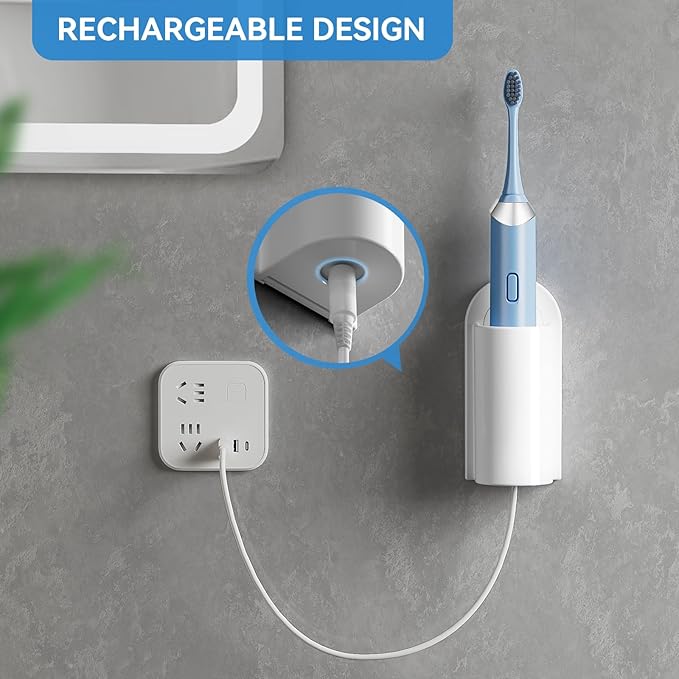 MOPMS Electric Toothbrush Holders, Wall Mounted Tooth Brushing Holder
