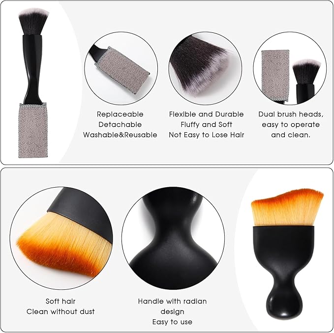 5PCS Car Detailing Brush Set