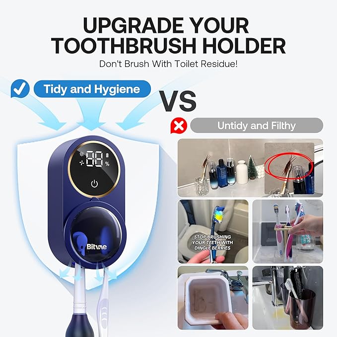 Bitvae Upgraded Tooth Brush Holder