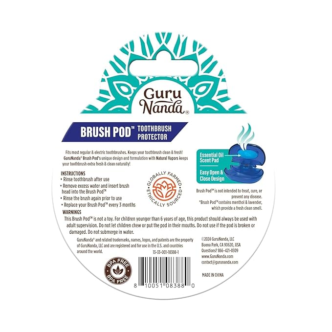 GuruNanda Brush Pods
