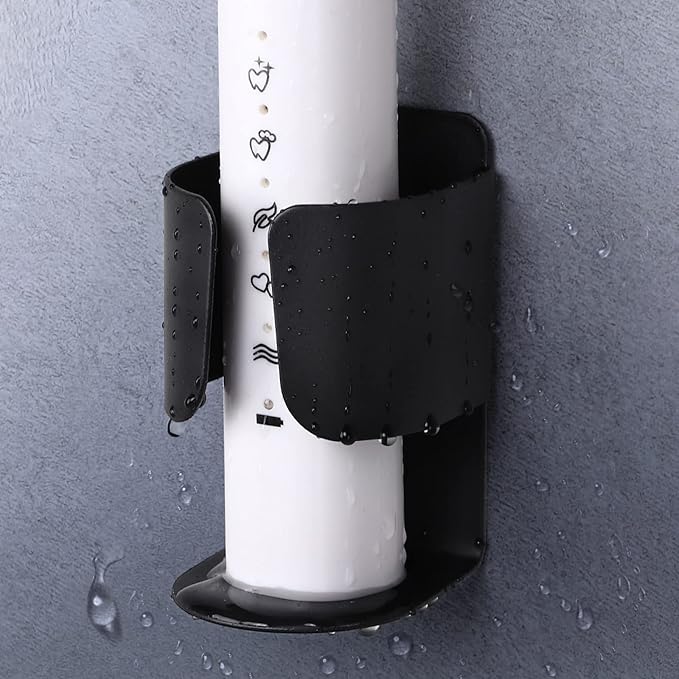 Electric Toothbrush Holder Wall Mount, 304 Stainless Steel Self-Adhesive