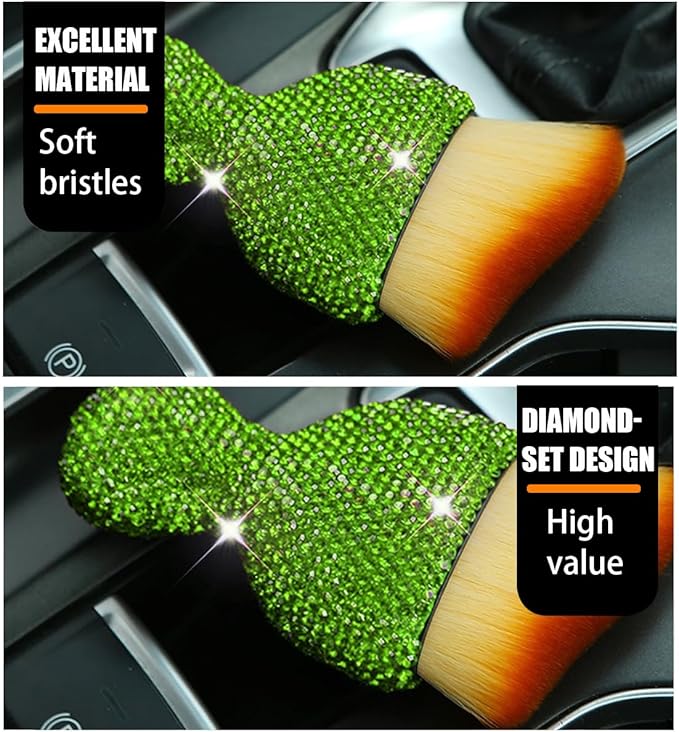 zipelo Auto Interior Dust Brush, Car Detailing Cleaning Brush