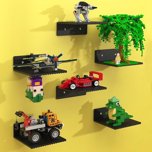 BlissBox 6-Pack Floating Shelves