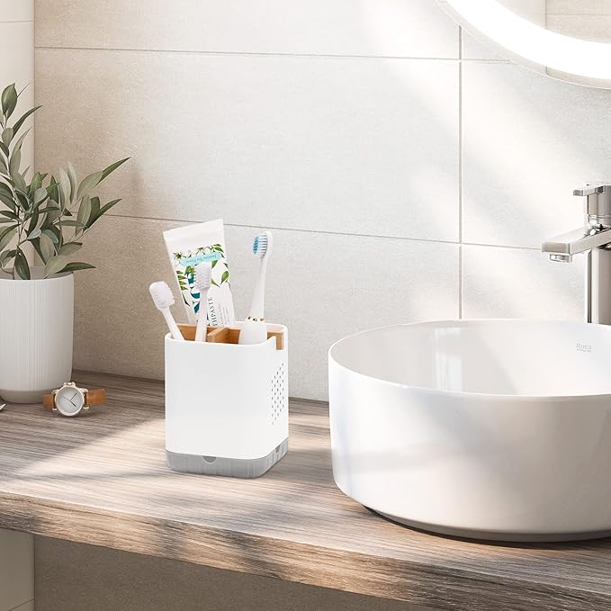 Boperzi Toothbrush and Toothpaste Holder