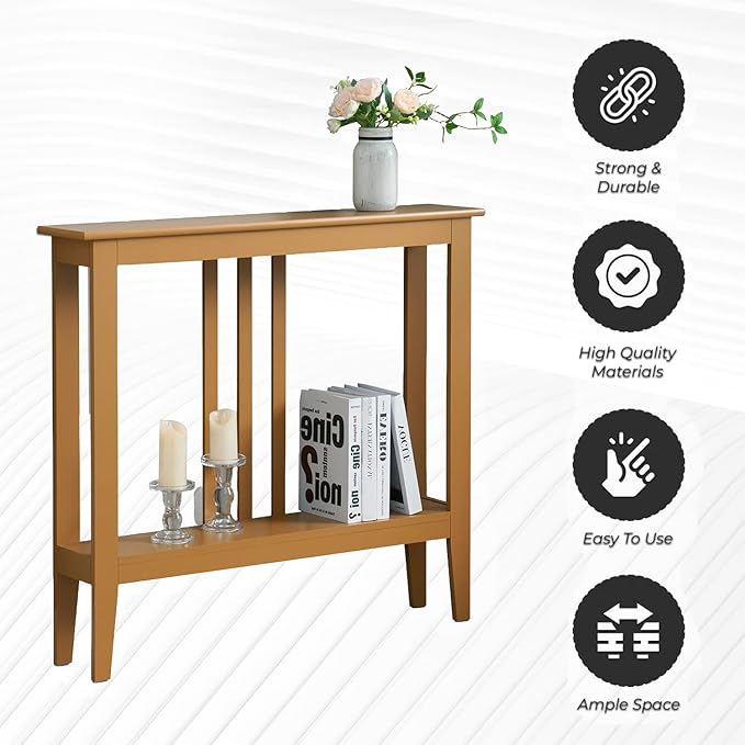 Kings Brand Furniture Narrow Console Table