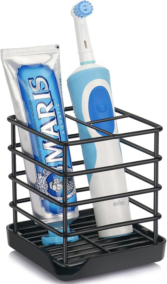 Toothbrush Holders for Bathrooms, Stainless Steel Bathroom Toothbrush Holder