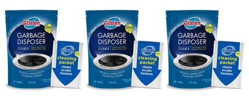 Glisten Disposer Care Foaming Cleaner, Lemon Scent, 12 Use (BND01728)