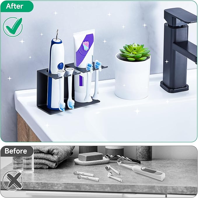 Electric Toothbrush Head Holders Desktop or Wall Mounted Electric Tooth Brush