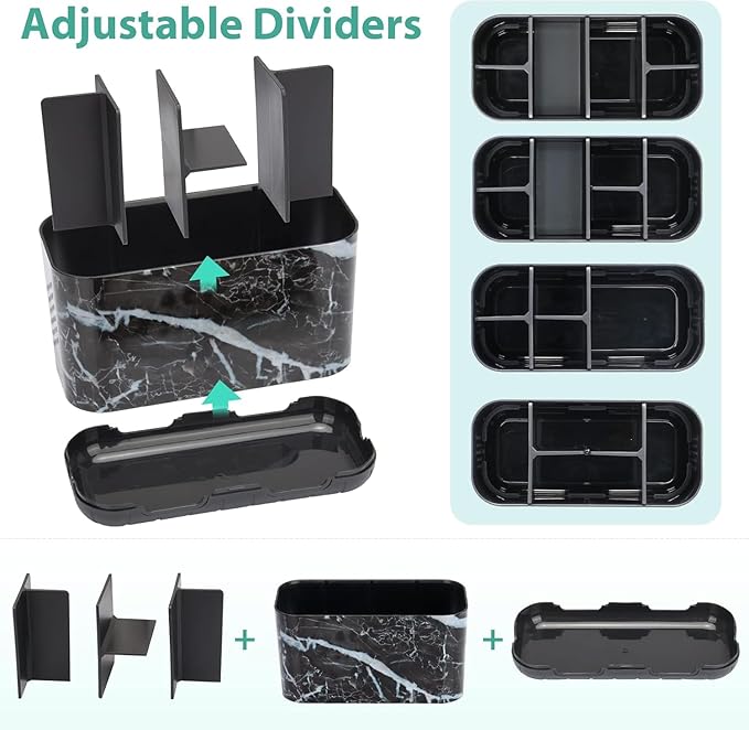 Boperzi Black Toothbrush Holder