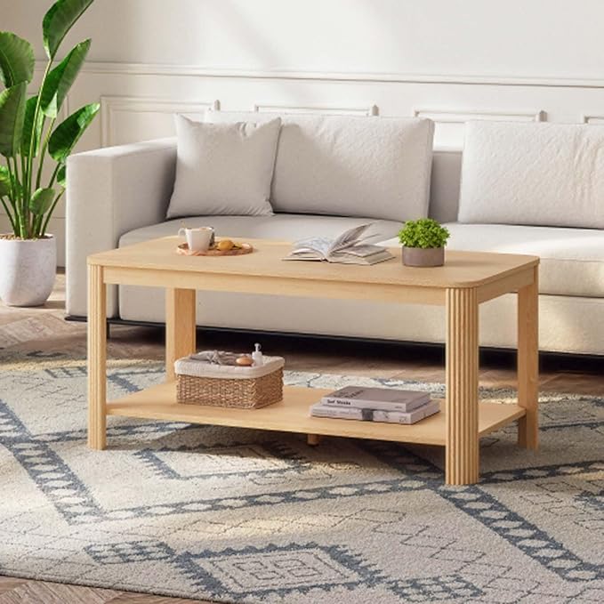 Eco Friendly Natural Wood Crafted Home Rest Table