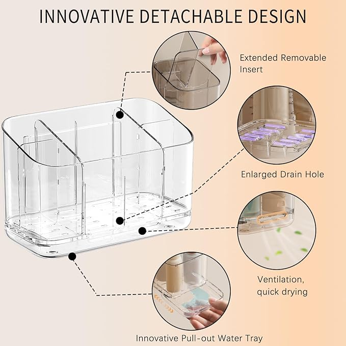 Electric Toothbrush Holder，Toothbrush and Toothpaste Holder