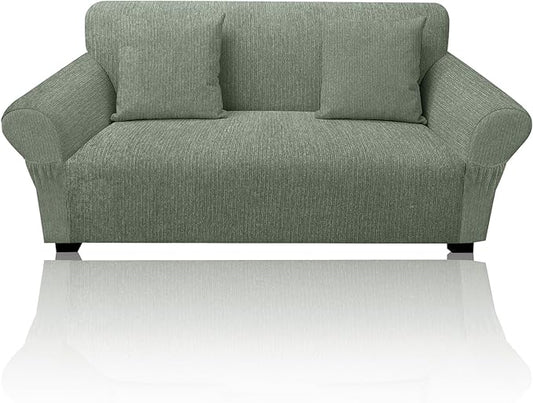 Loveseat Slipcover with 2 Pillow Cover