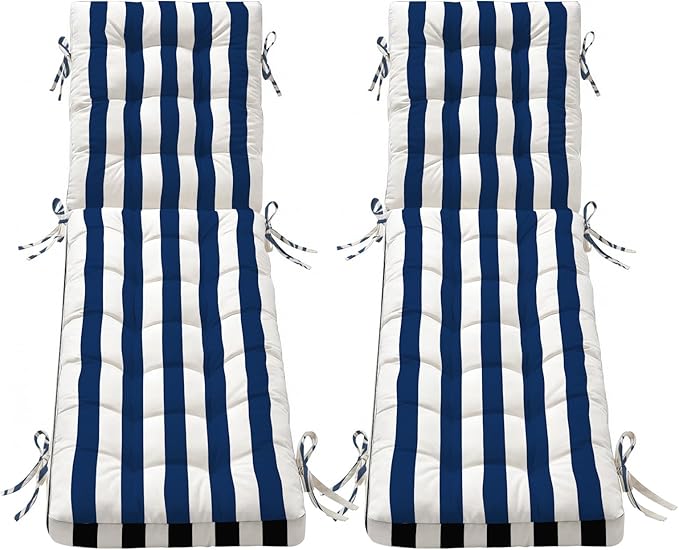 Folding Chaise Lounge Cushion Quick Dry