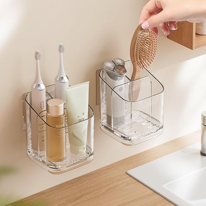 Electric Toothbrush Holder，Toothbrush and Toothpaste Holder