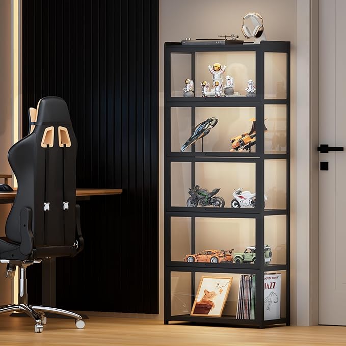 MoNiBloom 67.5" Curio Display Cabinet