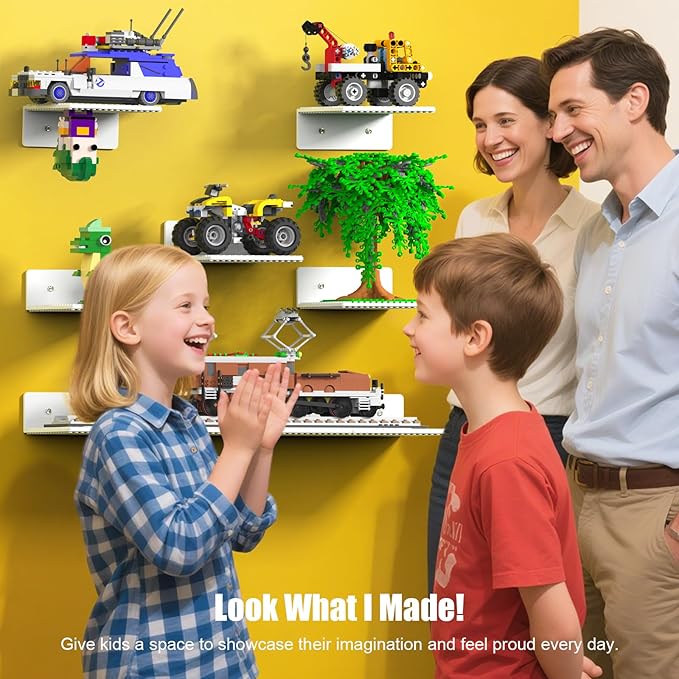 BlissBox 9-Pack Floating Shelves