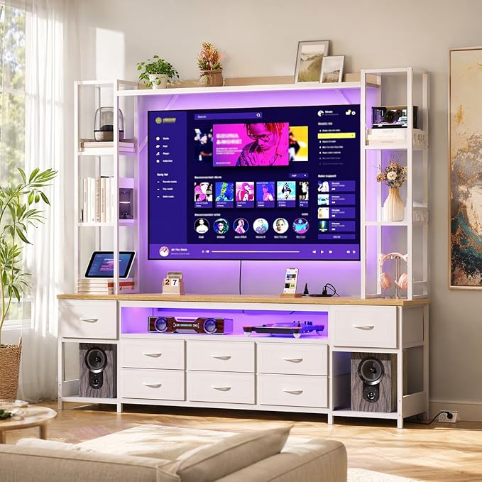 RALGEND Large Entertainment Center