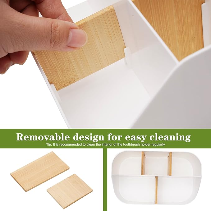 Electric Toothbrush Holders for Bathrooms, Kids Toothpaste Holder