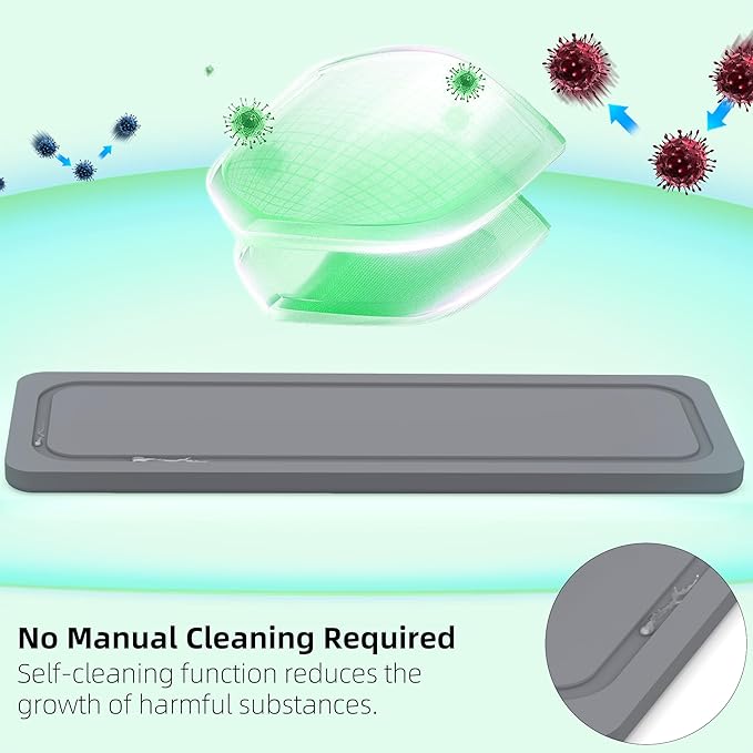 Toothbrush Holders with Water Absorbing Diatomite