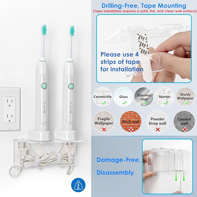 OAPRIRE Electric Toothbrush Holder