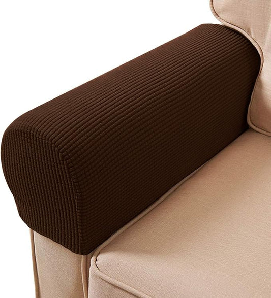 Sofa Arm Chair Covers, Couch Armrest Armchair Covers, Stretch Anti-Slip