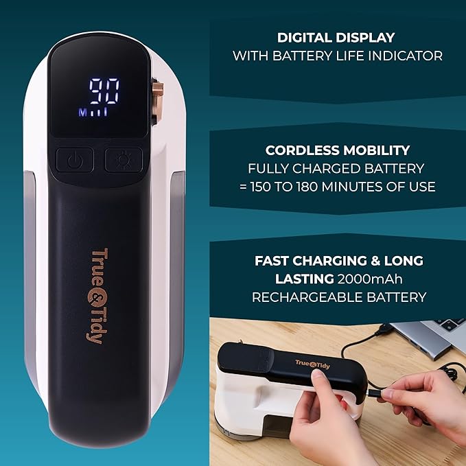 True & Tidy XL Rechargeable Fabric Shaver