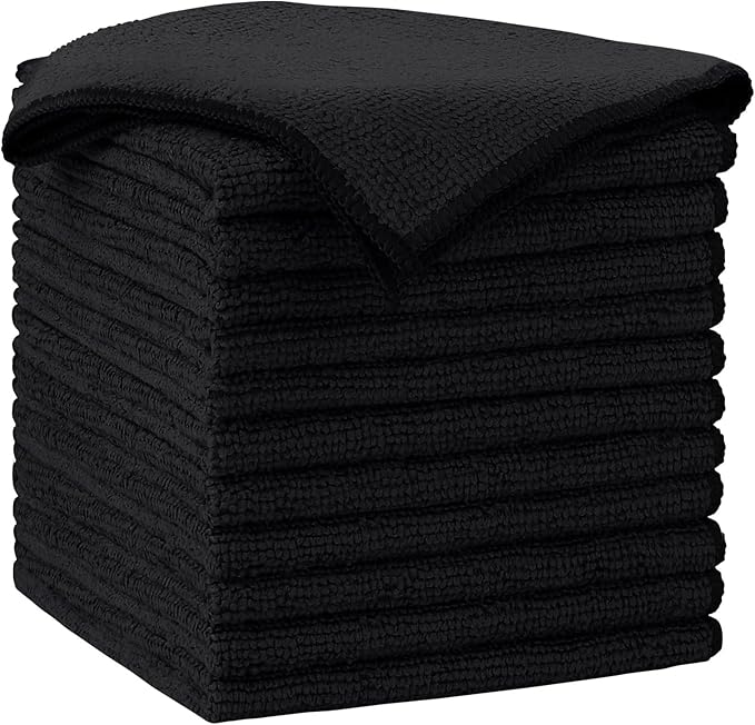AIDEA Microfiber Cleaning Cloth-12PK, Soft Microfiber Towels