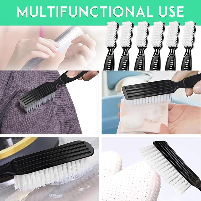 6 Pack Nail Brush Cleaning Nail Dust Brush, HOFASON Nail Brush