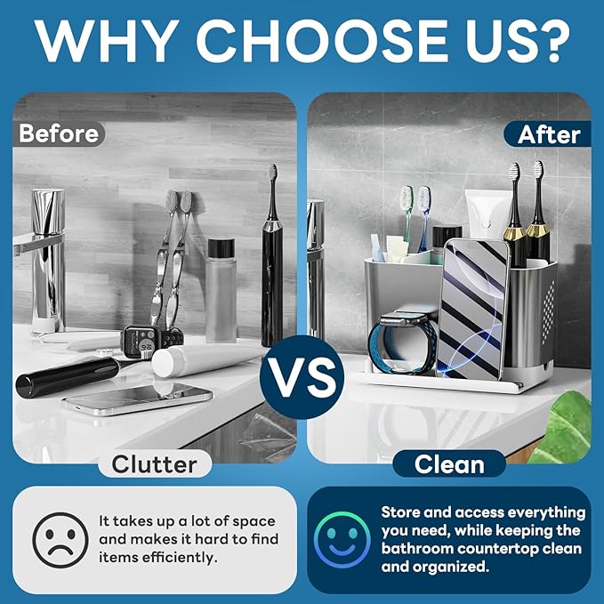 Bathroom Countertop Organizer