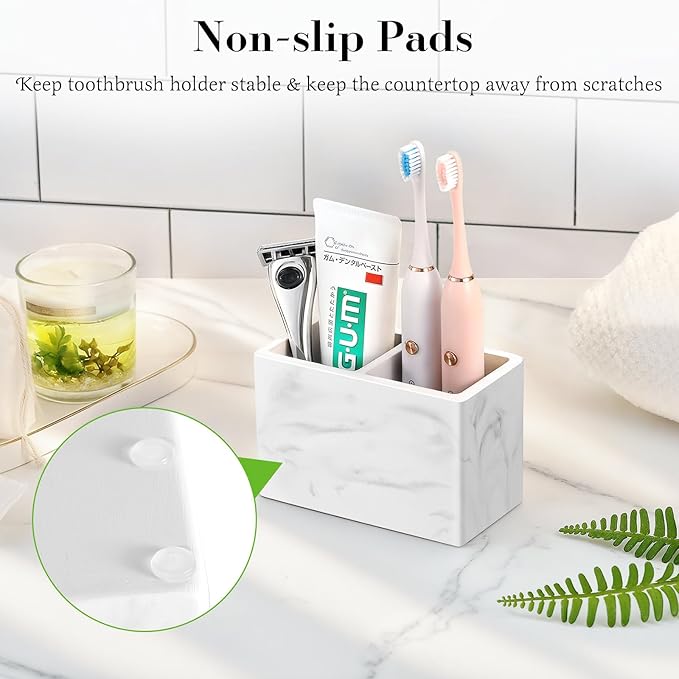 Luxspire Toothbrush Holder, Fast Drying Tooth Brush Holder