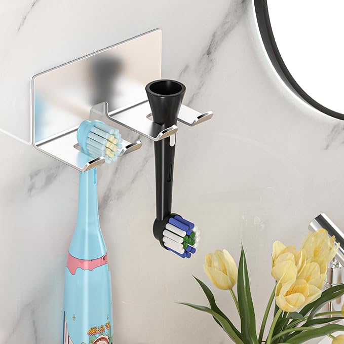 Electric Toothbrush Head Holder, Toothbrush Holders Wall Mounted, Electric