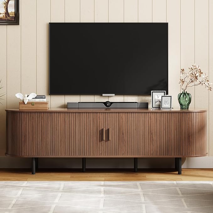 ONBRILL 70.8" TV Stand with Power Outlet