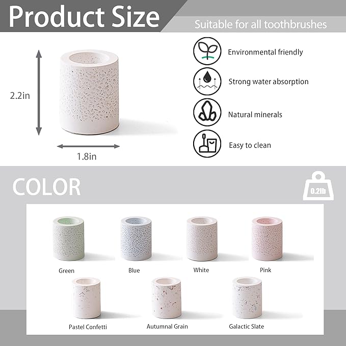 Single Toothbrush Holders for Bathrooms