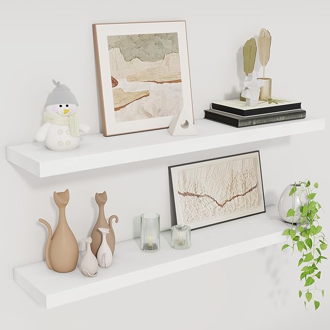 Fun Memories Floating Shelves for Wall, Floating Shelf for Living Room