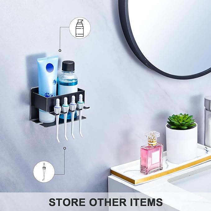 Toothbrush Head Holders, Electric Tooth Brush Head Holder, Adhesive Toothpaste